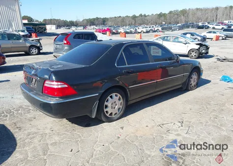 2004 Acura Rl 3.5 из США, поврежденный, VIN JH4KA96624C006598